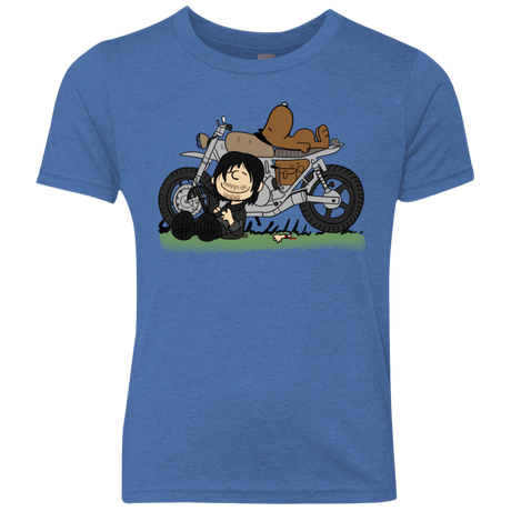 T-Shirts Vintage Royal / YXS Charlie Dixon Youth Triblend T-Shirt