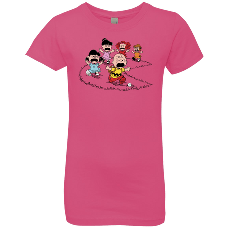 T-Shirts Hot Pink / YXS Charlie Pac Man Girls Premium T-Shirt