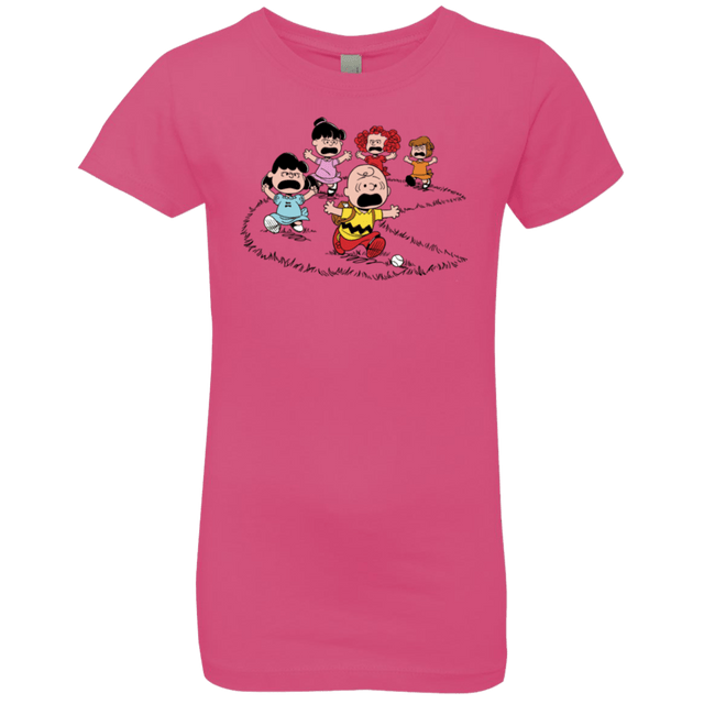 T-Shirts Hot Pink / YXS Charlie Pac Man Girls Premium T-Shirt