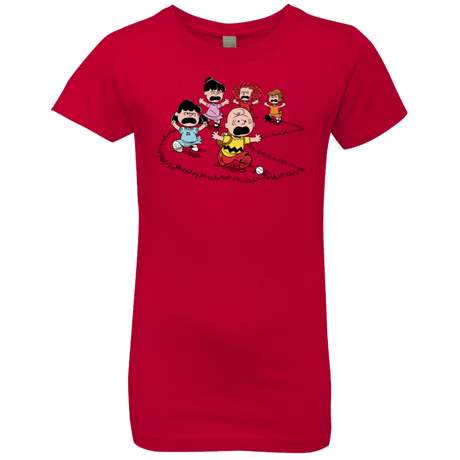T-Shirts Red / YXS Charlie Pac Man Girls Premium T-Shirt
