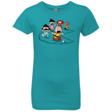 T-Shirts Tahiti Blue / YXS Charlie Pac Man Girls Premium T-Shirt