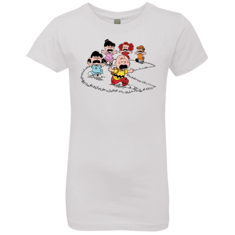 T-Shirts White / YXS Charlie Pac Man Girls Premium T-Shirt