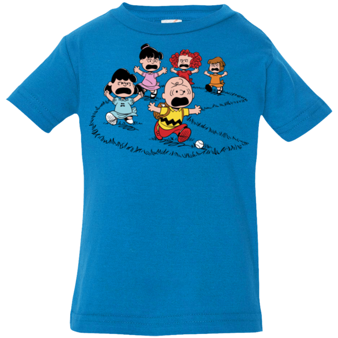 T-Shirts Cobalt / 6 Months Charlie Pac Man Infant Premium T-Shirt