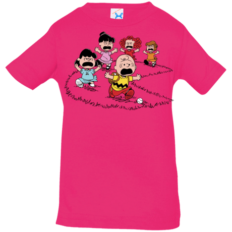 T-Shirts Hot Pink / 6 Months Charlie Pac Man Infant Premium T-Shirt