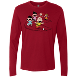 T-Shirts Cardinal / Small Charlie Pac Man Men's Premium Long Sleeve