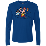 T-Shirts Royal / Small Charlie Pac Man Men's Premium Long Sleeve