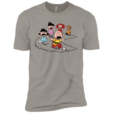 T-Shirts Light Grey / X-Small Charlie Pac Man Men's Premium T-Shirt