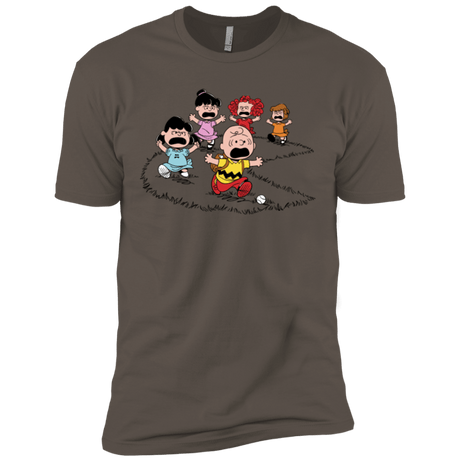 T-Shirts Warm Grey / X-Small Charlie Pac Man Men's Premium T-Shirt