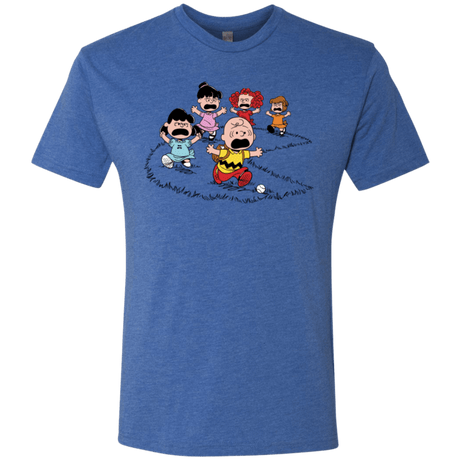 T-Shirts Vintage Royal / Small Charlie Pac Man Men's Triblend T-Shirt