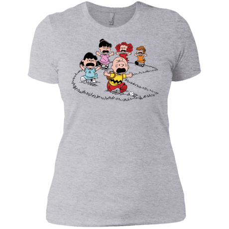 T-Shirts Heather Grey / X-Small Charlie Pac Man Women's Premium T-Shirt