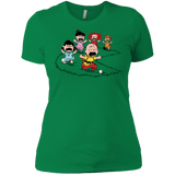 T-Shirts Kelly Green / X-Small Charlie Pac Man Women's Premium T-Shirt