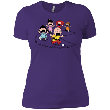 T-Shirts Purple / X-Small Charlie Pac Man Women's Premium T-Shirt