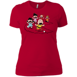 T-Shirts Red / X-Small Charlie Pac Man Women's Premium T-Shirt
