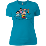 T-Shirts Turquoise / X-Small Charlie Pac Man Women's Premium T-Shirt
