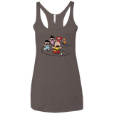 T-Shirts Macchiato / X-Small Charlie Pac Man Women's Triblend Racerback Tank