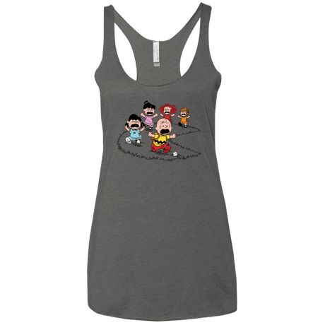 T-Shirts Premium Heather / X-Small Charlie Pac Man Women's Triblend Racerback Tank