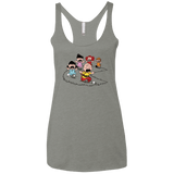 T-Shirts Venetian Grey / X-Small Charlie Pac Man Women's Triblend Racerback Tank