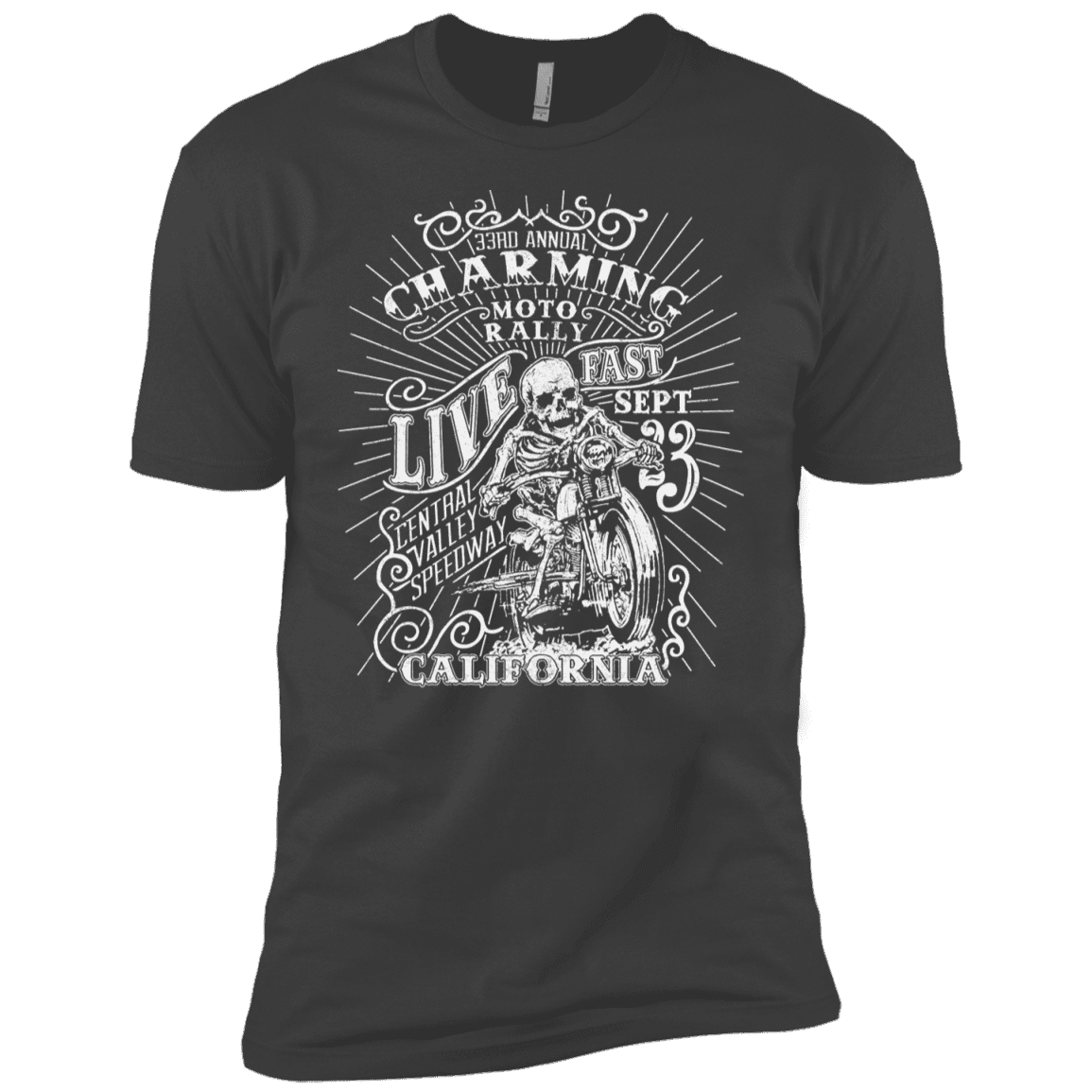 T-Shirts Heavy Metal / YXS Charming Moto Rally Boys Premium T-Shirt