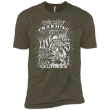 T-Shirts Military Green / X-Small Charming Moto Rally Men's Premium T-Shirt