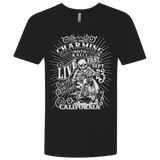 T-Shirts Black / X-Small Charming Moto Rally Men's Premium V-Neck