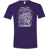 T-Shirts Purple / S Charming Moto Rally Men's Semi-Fitted Softstyle