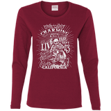 T-Shirts Cardinal / S Charming Moto Rally Women's Long Sleeve T-Shirt