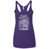 T-Shirts Purple Rush / X-Small Charming Moto Rally Women's Triblend Racerback Tank