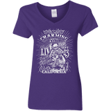 T-Shirts Purple / S Charming Moto Rally Women's V-Neck T-Shirt