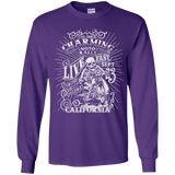 T-Shirts Purple / YS Charming Moto Rally Youth Long Sleeve T-Shirt