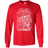 T-Shirts Red / YS Charming Moto Rally Youth Long Sleeve T-Shirt