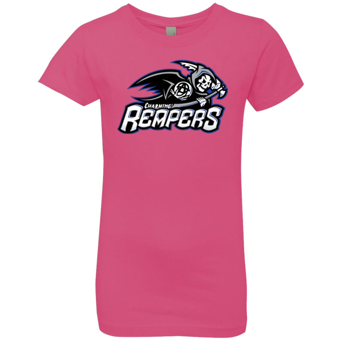 T-Shirts Hot Pink / YXS Charming Reapers Girls Premium T-Shirt