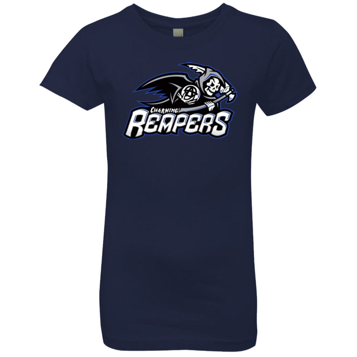 T-Shirts Midnight Navy / YXS Charming Reapers Girls Premium T-Shirt