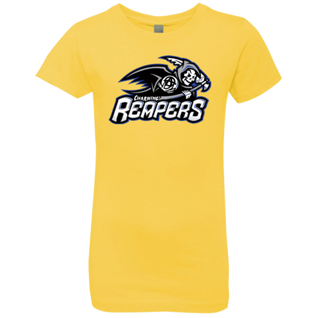 T-Shirts Vibrant Yellow / YXS Charming Reapers Girls Premium T-Shirt