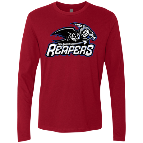 T-Shirts Cardinal / Small Charming Reapers Men's Premium Long Sleeve