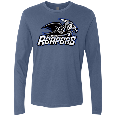 T-Shirts Indigo / Small Charming Reapers Men's Premium Long Sleeve