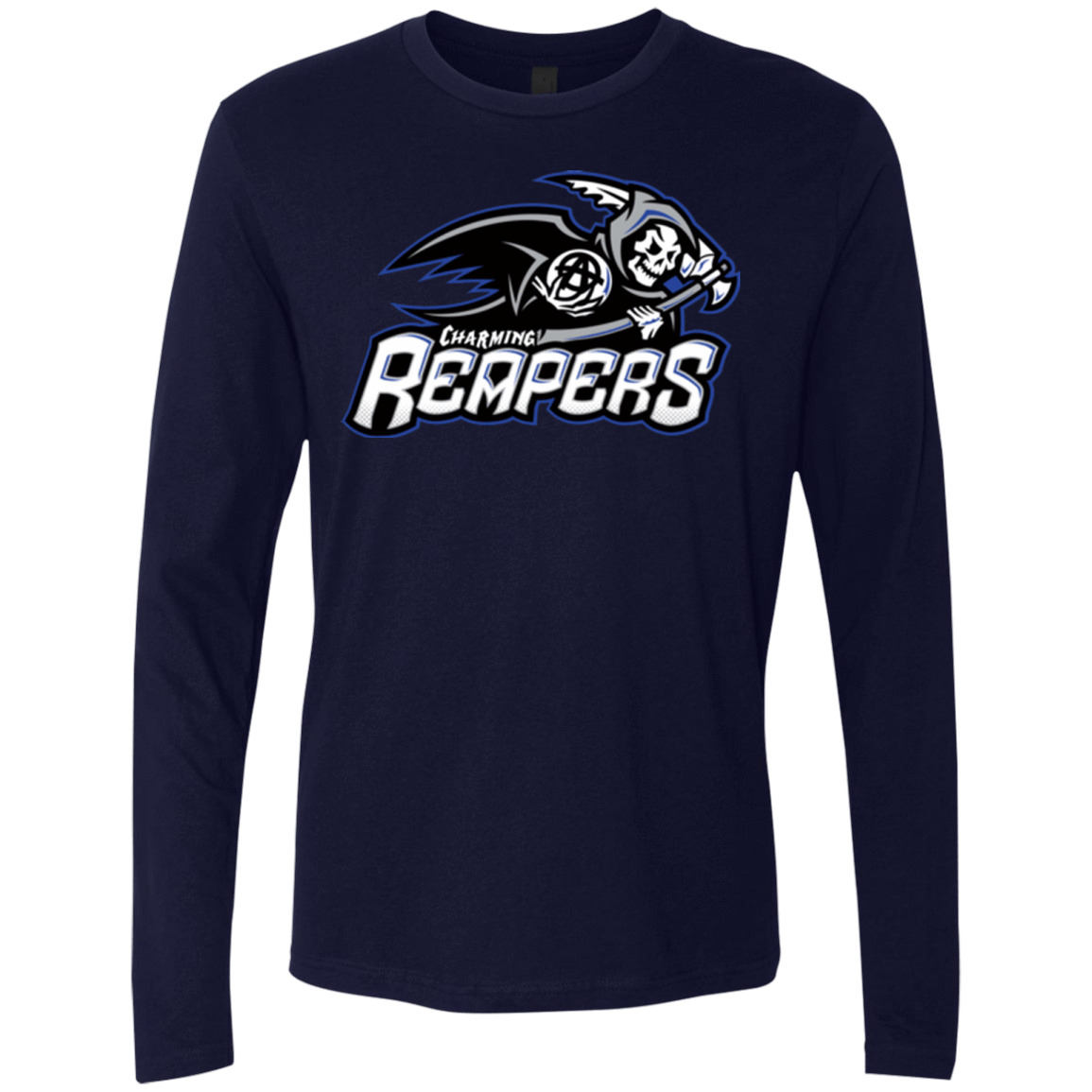 T-Shirts Midnight Navy / Small Charming Reapers Men's Premium Long Sleeve