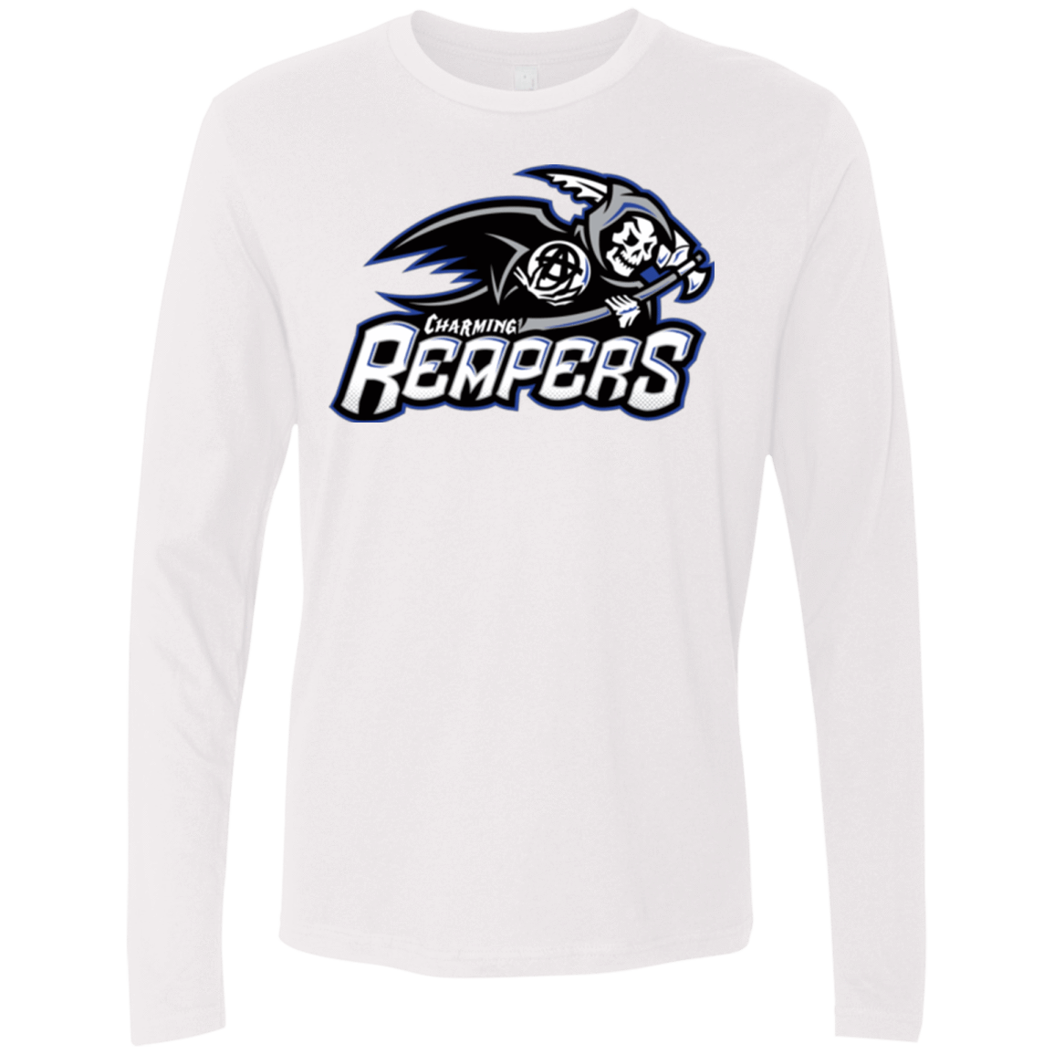 T-Shirts White / Small Charming Reapers Men's Premium Long Sleeve