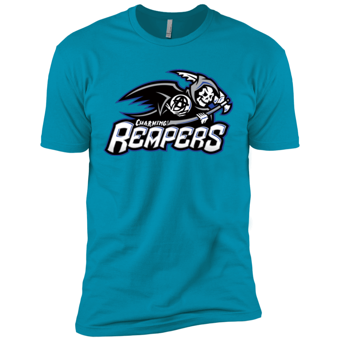 T-Shirts Turquoise / X-Small Charming Reapers Men's Premium T-Shirt