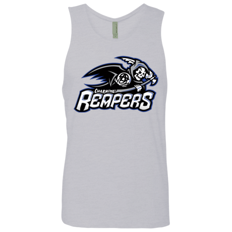 T-Shirts Heather Grey / Small Charming Reapers Men's Premium Tank Top