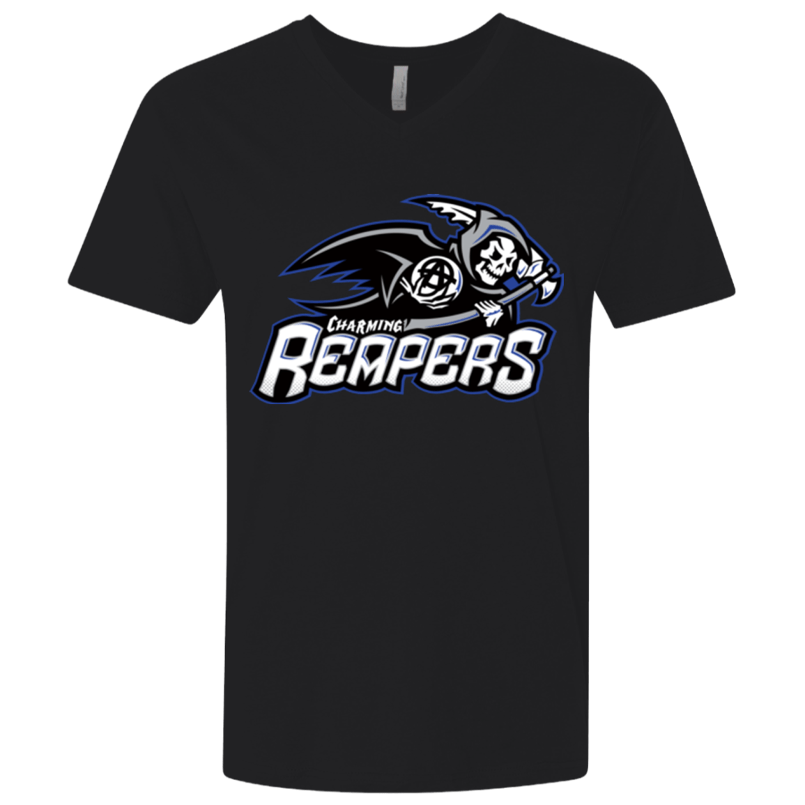 T-Shirts Black / X-Small Charming Reapers Men's Premium V-Neck