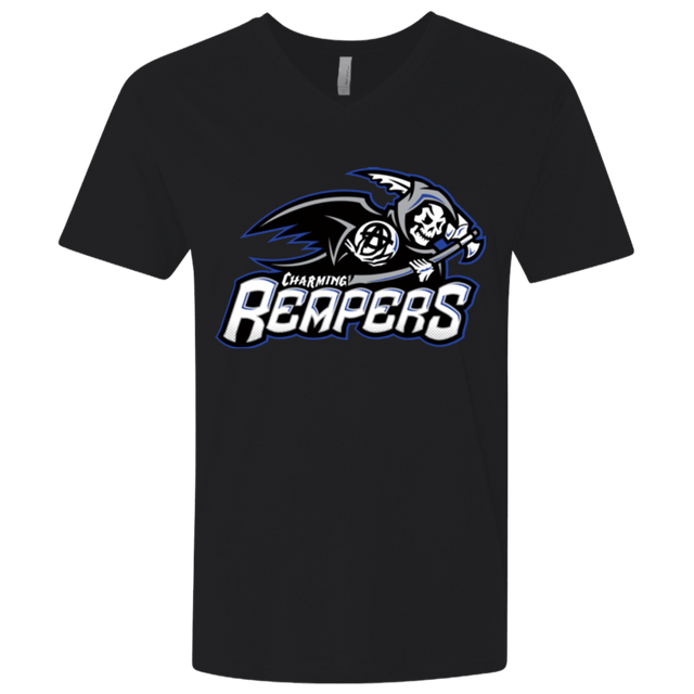 T-Shirts Black / X-Small Charming Reapers Men's Premium V-Neck