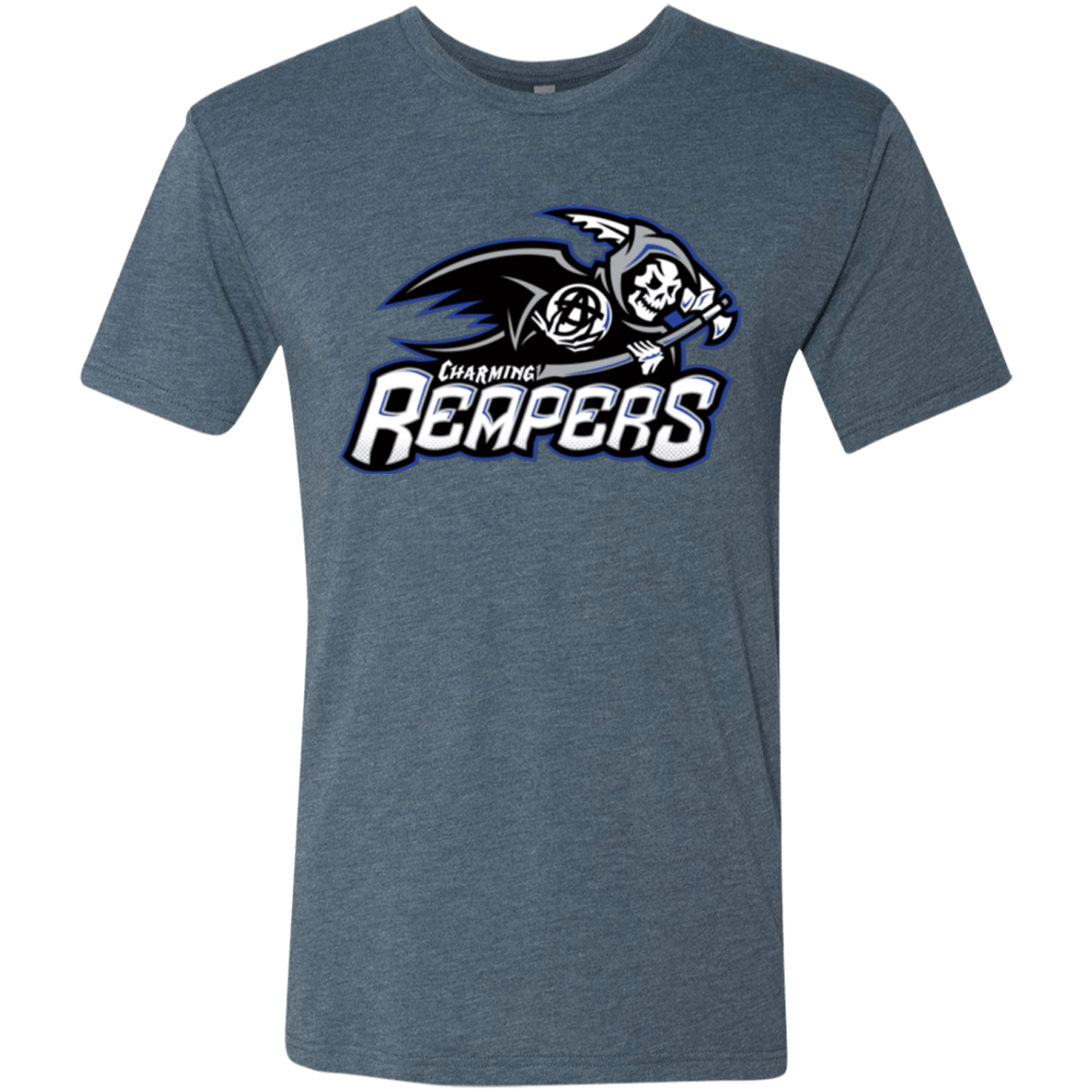 T-Shirts Indigo / Small Charming Reapers Men's Triblend T-Shirt