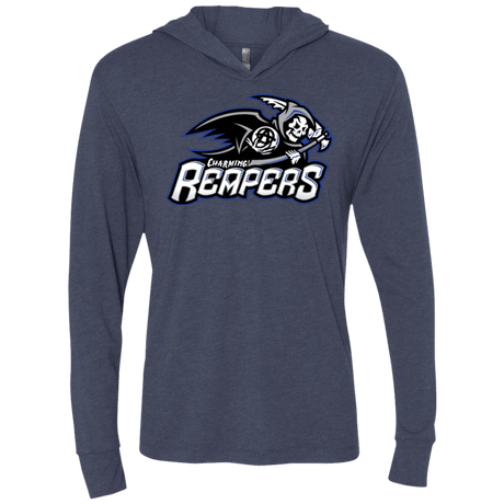 T-Shirts Vintage Navy / X-Small Charming Reapers Triblend Long Sleeve Hoodie Tee