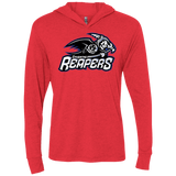 T-Shirts Vintage Red / X-Small Charming Reapers Triblend Long Sleeve Hoodie Tee