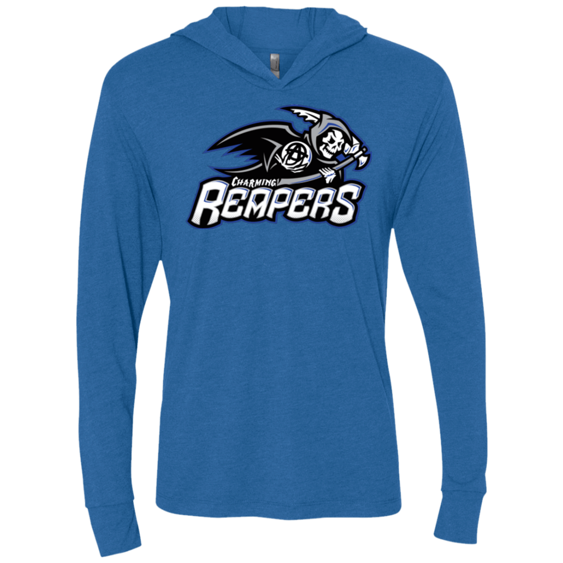 T-Shirts Vintage Royal / X-Small Charming Reapers Triblend Long Sleeve Hoodie Tee