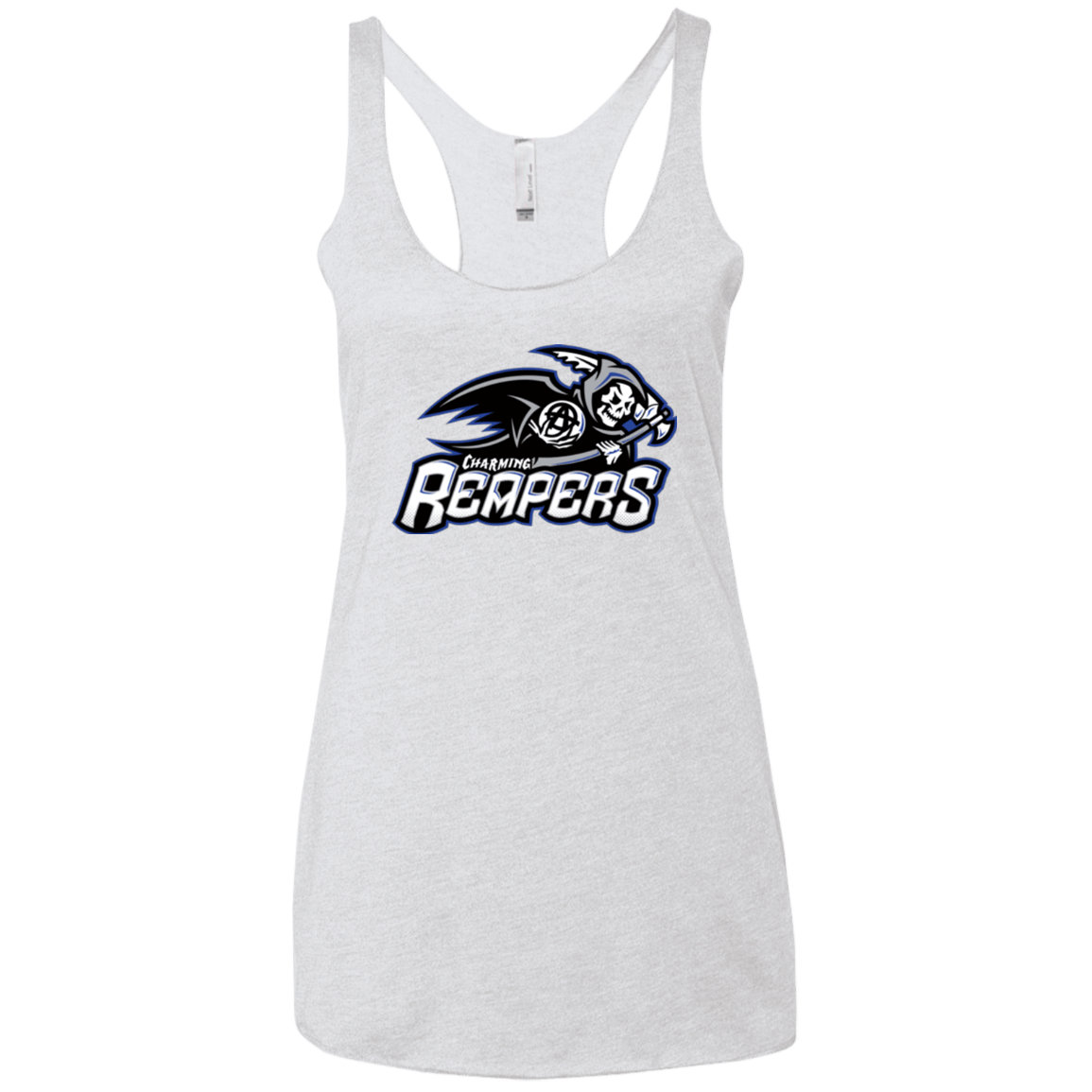 T-Shirts Heather White / X-Small Charming Reapers Women's Triblend Racerback Tank
