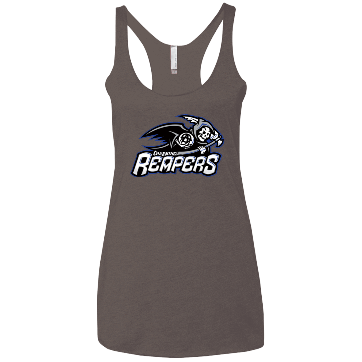 T-Shirts Macchiato / X-Small Charming Reapers Women's Triblend Racerback Tank