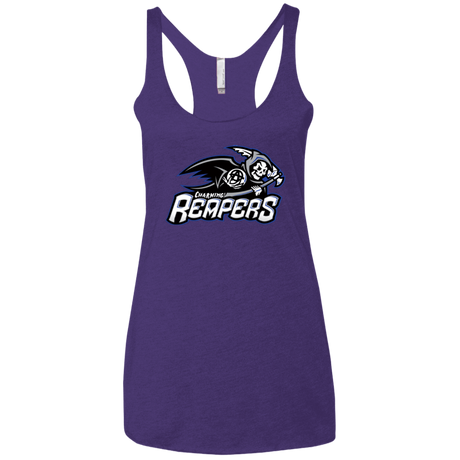 T-Shirts Purple / X-Small Charming Reapers Women's Triblend Racerback Tank
