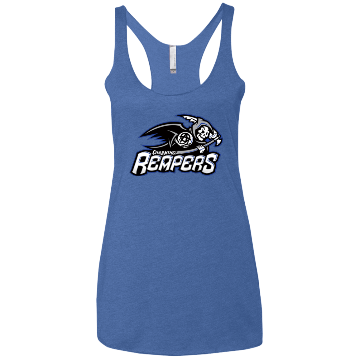 T-Shirts Vintage Royal / X-Small Charming Reapers Women's Triblend Racerback Tank