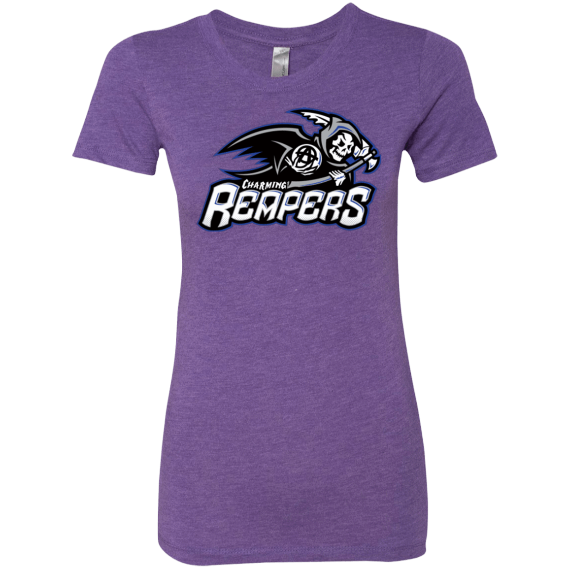 T-Shirts Purple Rush / Small Charming Reapers Women's Triblend T-Shirt